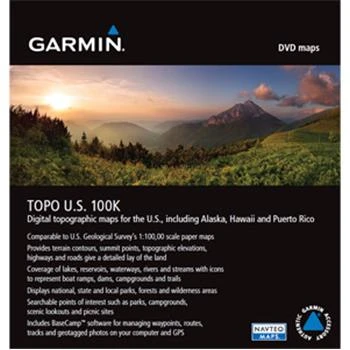 Фото Garmin Garmin TOPO U.S. 100K MicroSD Card with SD Adapter (010-c1042-00)