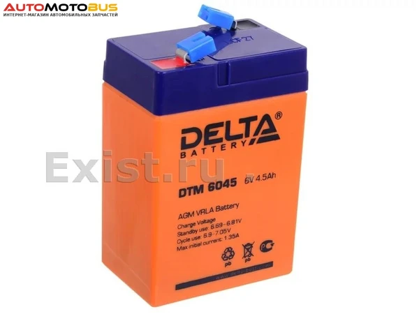 Фото Delta Battery DTM 6045