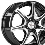 фото X-trike X-110 6x14/4x108 D67.1 ET38 BK/FP