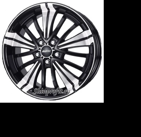 Фото Alutec Ecstasy 8x18/5x112 D70.1 ET50 Diamond Black Front Polished Diamond Black Front Polished