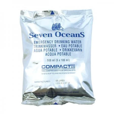 Фото Seven Oceans Аварийный запас питьевой воды Seven Oceans 500 мл