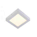 фото SENSER SQUARE 10W светильник накладной 230V c SMD LED 10Вт (14Вт), 3000K, 500lm, c БП, серебристый | 163003 SLV