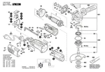 фото BOSCH СЕТЕВОЙ КАБЕЛЬ&#160;CN 2,65m 2 x 0,75mm H05 W-F болгарки Bosch PWS 1000-125 (рис.805)