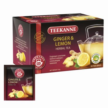 Фото Чай TEEKANNE (Тиканне) "Ginger&Lemon"