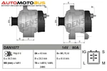 фото Генератор DENSO DAN1077