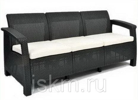 Фото Плетеная мебель - диван Corfu Love Seat Max