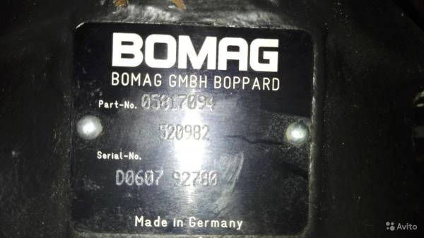 Фото Ремонт гидромоторов Bomag