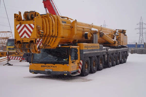 Фото Сдам в аренду мобильные и гусеничные краны LIEBHERR LTM1500-8.1,LTM1400-7.1, LR1300,LR1280,LR1250