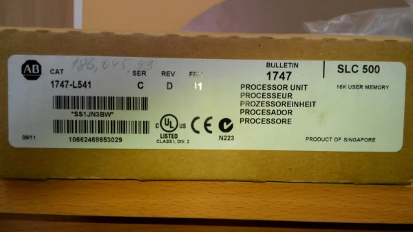 Фото Контроллер allen bradley код 1747-L541