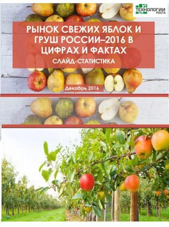 Фото Рынок свежих яблок и груш в России-2016 в цифрах и фактах. Слайд-статистика от "Технологии Роста"