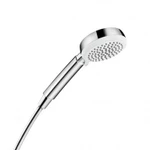 фото Hansgrohe Crometta 100 1jet EcoSmart 26829400 Ручной душ (хром/белый)