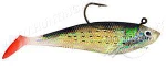 фото Силиконовая приманка Matzuo Swim Shads 4' Расцветка 99 Gold Shiner