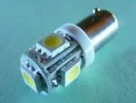 фото Автосветодиод T10-BA9S-5SMD(5050)-12V