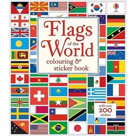 Фото Sticker and Colouring Book: Flags of World