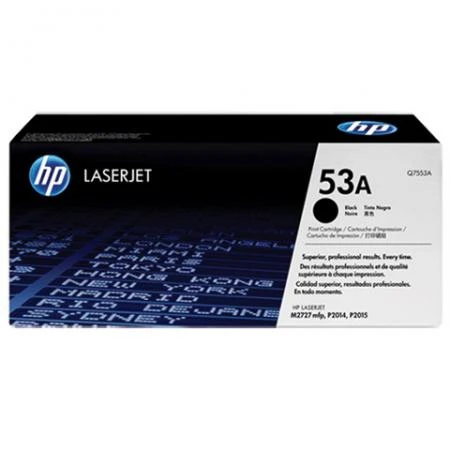 Фото Картридж лазерный HP (Q7553A) LaserJet 2015/2015n/2014 и другие, №53А, оригинальный, ресурс 3000 стр