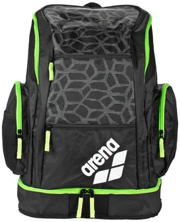 Фото Рюкзак Arena Spiky 2 Large Backpack (Размер: 35x49x23; Цвет: Черно-зеленый;)