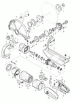 фото Makita Стопорная пружина 24 для 4112 штроборез-бороздодел Makita 4114S рис.(26)