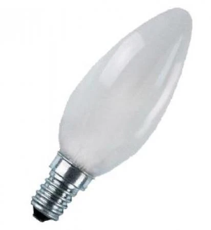 Фото Лампа накаливания свечеобразная - OSRAM CLAS B FR 60W 230V E14 10X10Х1 4050300937045