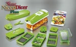 Фото №4 Nicer Dicer Plus Найсер Дайсер Плюс механическая овощерезка