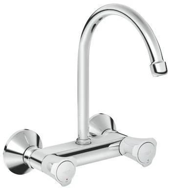 Фото GROHE Costa L 31191 001 Смеситель для кухни, для настенного монтажа (хром) | интернет-магазин сантехники Santehmag.ru