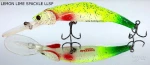 фото Воблер Kinchou Minnow для ловли ЛОСОСЯ (Salmon) 7,1 гр (1.2-2.4 m) Цвет LLSP (LEMON LIME SPACKLE)