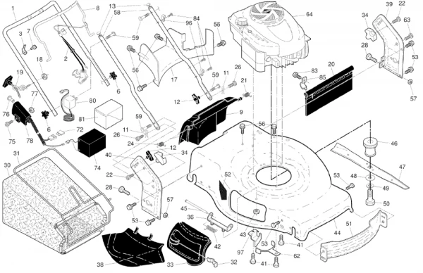 Фото Craftsman Кронштейн газонокосилки CRAFTSMAN 917.370930