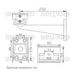 фото MBF250B кронштейн Beward