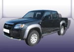 фото Slitkoff Защита порогов d76 с проступями Mazda BT 50