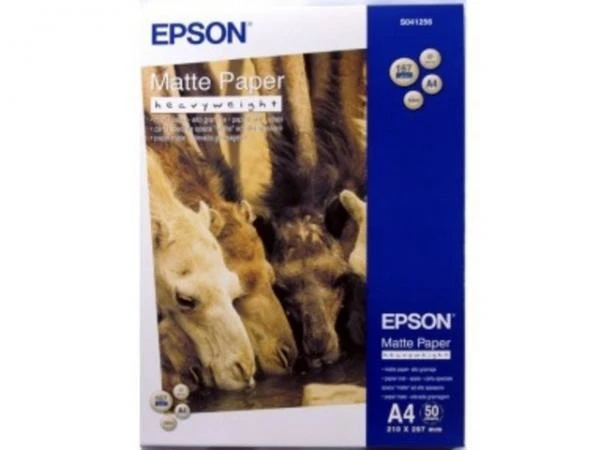 Фото Расходные материалы Epson Matte Paper-Heavyweight, 167 гр/м2, A4 (50 листов)