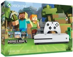 фото Microsoft Игровая приставка Microsoft Xbox One S 500 ГБ + Видеоигра Minecraft