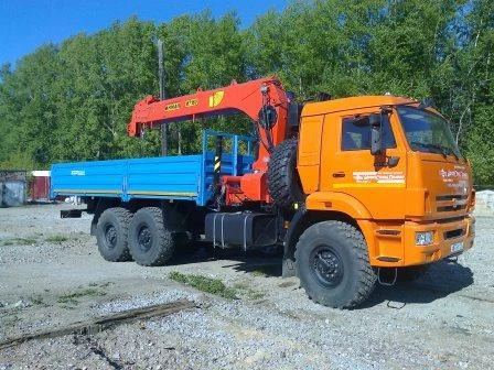 Фото Автоманипулятор 10 тонн ВЕЗДЕХОД Аренда