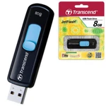 фото Флэш-диск 8 GB, TRANSCEND Jet Flash 500, USB 2.0., черный