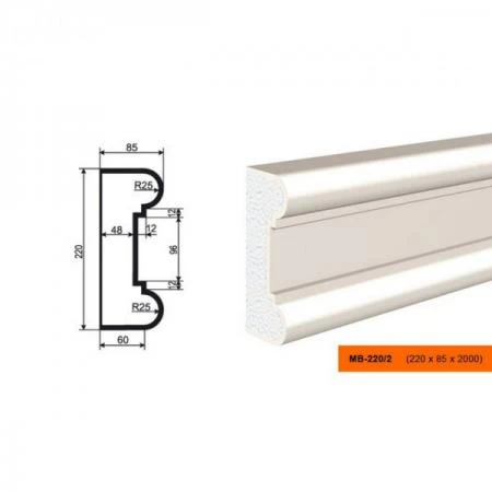 Фото Молдинг МВ-220/2