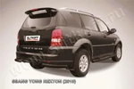 фото Slitkoff Уголки d76 черные SsangYong REXTON (2010)