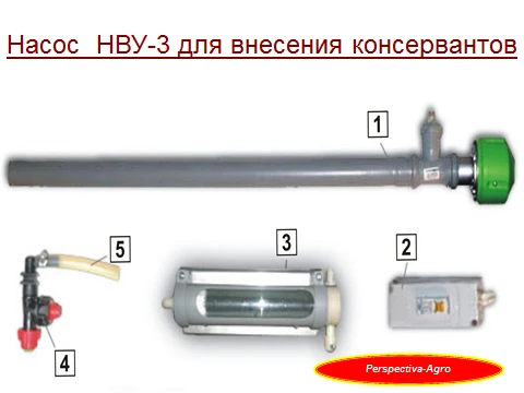 Фото Насос НВУ-3 для внесения консервантов