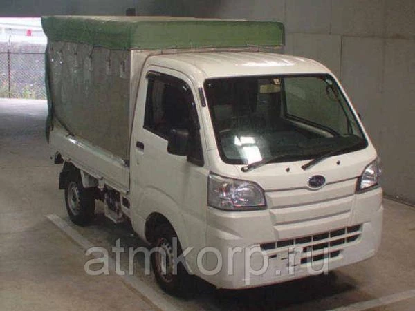 Фото Микрогрузовик SUBARU SAMBAR Truck кузов S500J тент борт модификация Low Key гв 2014 пробег 73 т.км белый