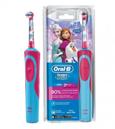 Фото Электрическая зубная щетка Oral-B Stages Power Frozen