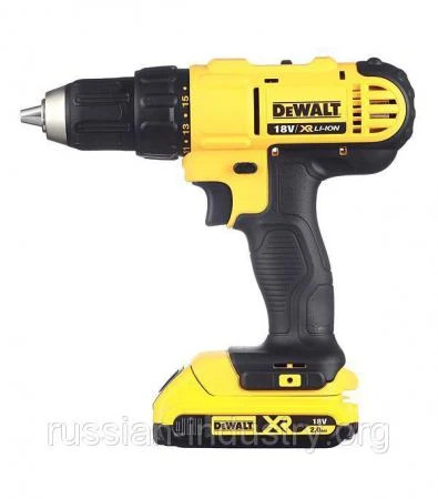 Фото Дрель-шуруповерт аккумуляторная DeWalt DCD771D2-KS 18 В 2.0 Ач 42 Нм Li-ion