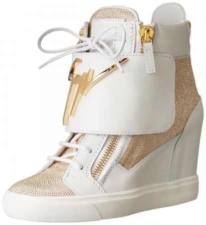 Фото Giuseppe Zanotti Women's White Signature Fashion Sneaker