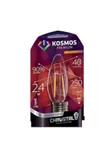 фото Лампа светодиодная KOSMOS premium LED 2.4Вт Свеча "Золотая Нить" E27 230В 3000K; KLED2.4wCNE2727GF