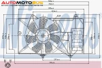 фото Вентилятор охлаждения двигателя NISSENS 85327