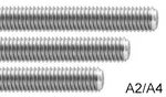 фото Шпилька нержавеющая А2-А4 М4