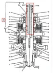 Фото №2 Вал трансмиссии Kobelco RK250-3 VB0614-29049-0