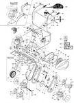 фото Pubert Редуктор в сборе культиватора Pubert ECO 45RC2,50TC2,50BC2,55HC2,50HC2,40HC2