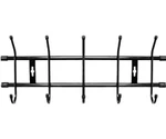фото Вешалки настенные PRORAB Вешалка настен. ВН5 485х195 черный 5кр