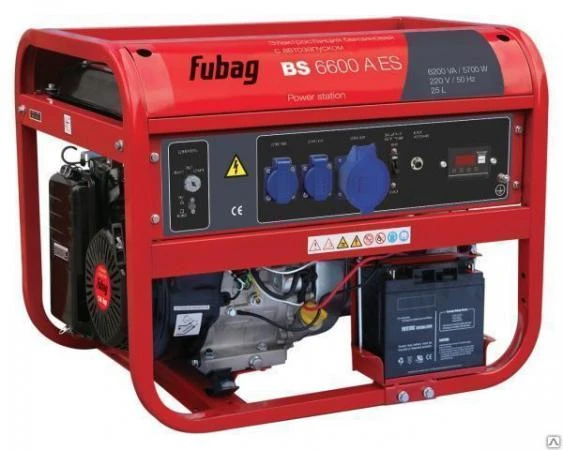 Фото Электростанция бензиновая FUBAG BS 6600 A ES