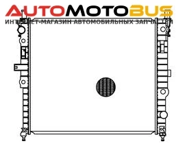 Фото Радиатор охлаждения для а/м mercedes-benz ml (w163) (97-) at (lrc 15163) Luzar LRc 15163