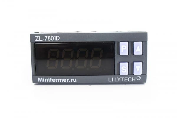 Фото Терморегулятор LILYTECH ZL-7801D (темп + влажность + 2 таймера+сигнализация)