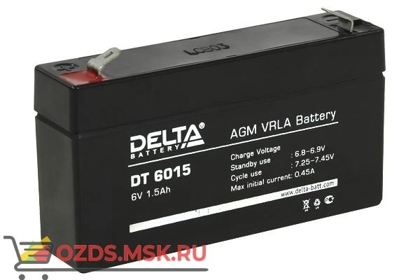 Фото Delta DT 6015 Аккумулятор