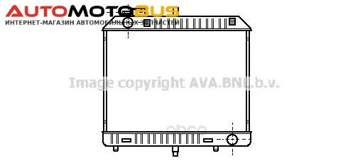 Фото Pадиатор системы охлаждения MB 100 88-96 Ava MSA2127